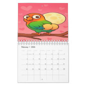 Full Moon Animals 2026 Funny Wall Calendar Kalender (Feb 2026)