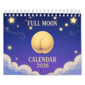 Full Moon Animals 2026 Funny Wall Calendar Kalender (Hoes)