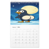 Full Moon Animals 2026 Funny Wall Calendar Kalender (Jan 2026)