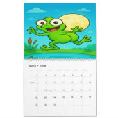 Full Moon Animals 2026 Funny Wall Calendar Kalender (Mar 2026)