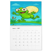 Full Moon Animals 2026 Funny Wall Calendar Kalender (Mar 2027)