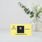 Full Moon Astrology Visitekaartje (Staand voorkant)