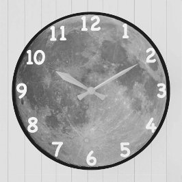 Full Moon Astronomy Afbeelding Grote Klok