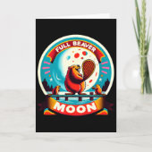 Full Moon Beaver  Kaart (Voorkant)