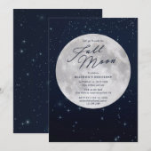 Full Moon Birthday Kaart (Voorkant / Achterkant)