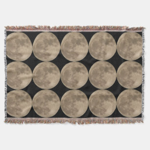 Full Moon Blanket Super Moon Throw Blankets Cadeau Deken