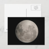 Full moon briefkaart (Voorkant / Achterkant)