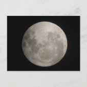Full moon briefkaart (Voorkant)
