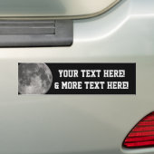 Full Moon Bumpersticker (Op auto)