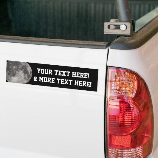 Full Moon Bumpersticker (Op Truck)