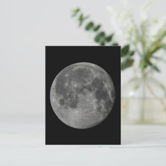 Full Moon Card Briefkaart (Staand voorkant)