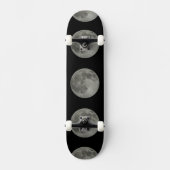 Full Moon Collage Skateboard (Voorkant)