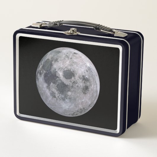 FULL MOON Custom Metal Lunch Box (Voorkant)