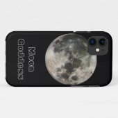 Full Moon Custom Text iPhone 5 Hoesje (Achterkant (horizontaal))