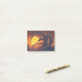 Full Moon Dragon Fantasy Post-it® Notes (Op bureau)