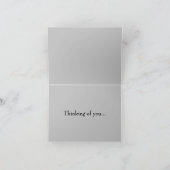 Full Moon Elk Silhouette denking van uw Kaart (Binnen)