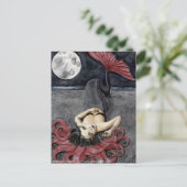 Full Moon, Empty Heart van Dawn Obrecht Briefkaart (Staand voorkant)