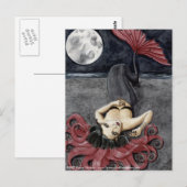Full Moon, Empty Heart van Dawn Obrecht Briefkaart (Voorkant / Achterkant)