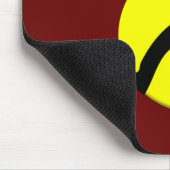 Full Moon en Bats Mousepad Muismat (Hoek)