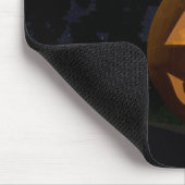 Full Moon en Jack O'Lantern Mousepad Muismat (Hoek)