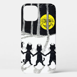 Full moon en Katten, Louis Wain Case-Mate iPhone Case
