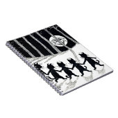 Full moon en Katten, Louis Wain Notitieboek (Rechterzijde)