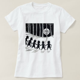 Full moon en Katten, Louis Wain T-shirt