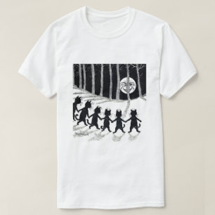 Full moon en Katten, Louis Wain T-shirt