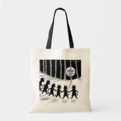 Full moon en Katten, Louis Wain Tote Bag (Voorkant)