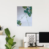 Full Moon en Kudzu Flower, Watanabe Seitei Poster (Thuiskantoor)