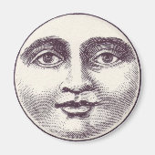 Full Moon Face Magnet (Voorkant)