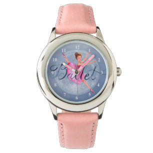 Full Moon Fantasy  Ballerina Ballet Horloge