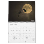 Full Moon Fantasy Lunar Surrealisme Celestial Nigh Kalender (Mar 2026)