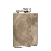 Full Moon Flask op maat - Moon Flask Moon - cadeau Heupfles (Rechts)