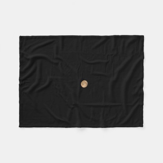 Full Moon Fleece Blanket (Voorkant (Horizontaal))