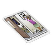 Full Moon Frenzy Flexible Magnet Magneet (Rechterzijde)