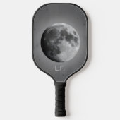 Full Moon Graphic Personalized Pickleball Paddle (Voorkant)
