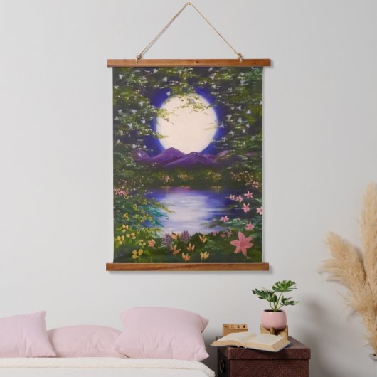 Full Moon Hangend Wandkleed (Slaapkamer)