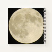 Full Moon Hard Hoesje Journal Notitieboek (Achterkant)