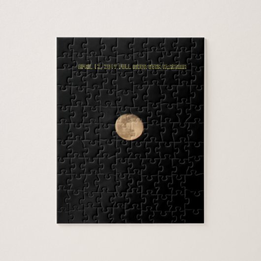 Full Moon Jigzaag Puzzle Legpuzzel (Verticaal)