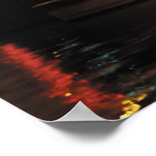 Full Moon London Bridge Poster (Hoek)