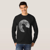 Full Moon Luna Cat T-shirt (Voorkant volledig)