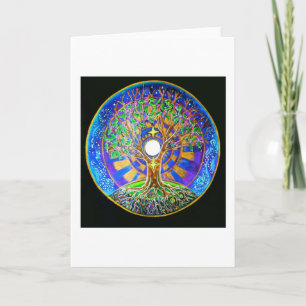 Full Moon Mandala Kaart