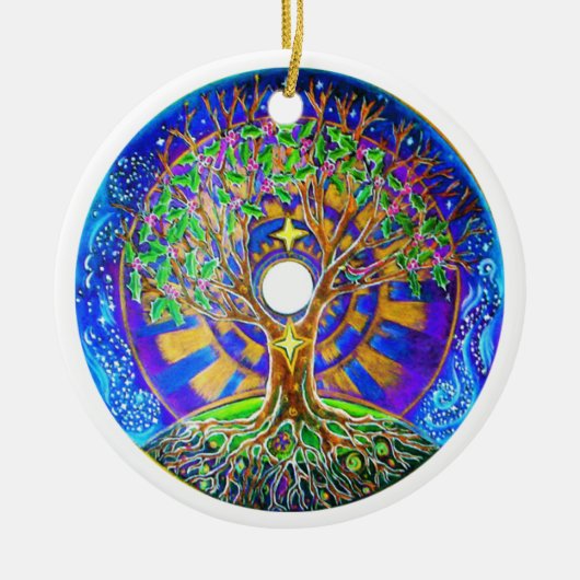 Full Moon Mandala Ornament (Voorkant)