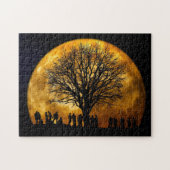 Full Moon Midnight Puzzle Legpuzzel (Horizontaal)