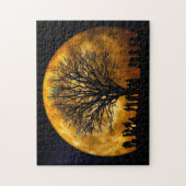 Full Moon Midnight Puzzle Legpuzzel (Verticaal)