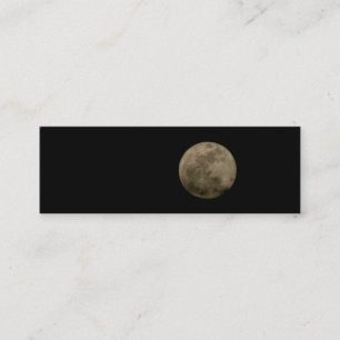 Full Moon Mini Bladwijzer Visitekaartje