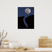 Full Moon Monument Valley, Arizona Poster (Keuken)