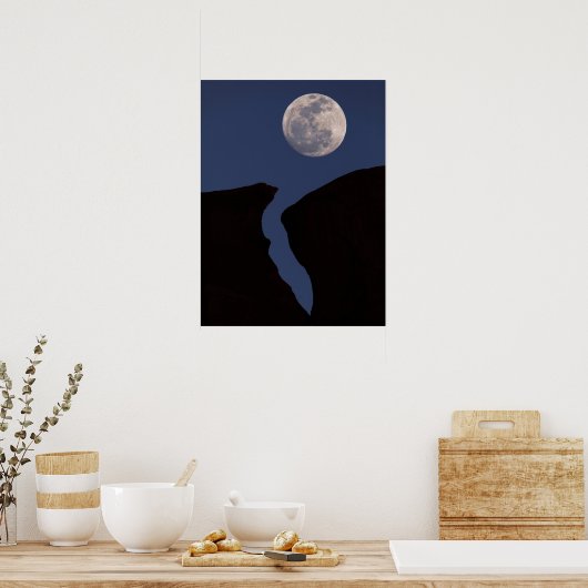 Full Moon Monument Valley, Arizona Poster (Keuken)