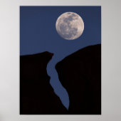 Full Moon Monument Valley, Arizona Poster (Voorkant)